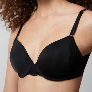 Soma Perfect Coverage Bra with Lace Trim